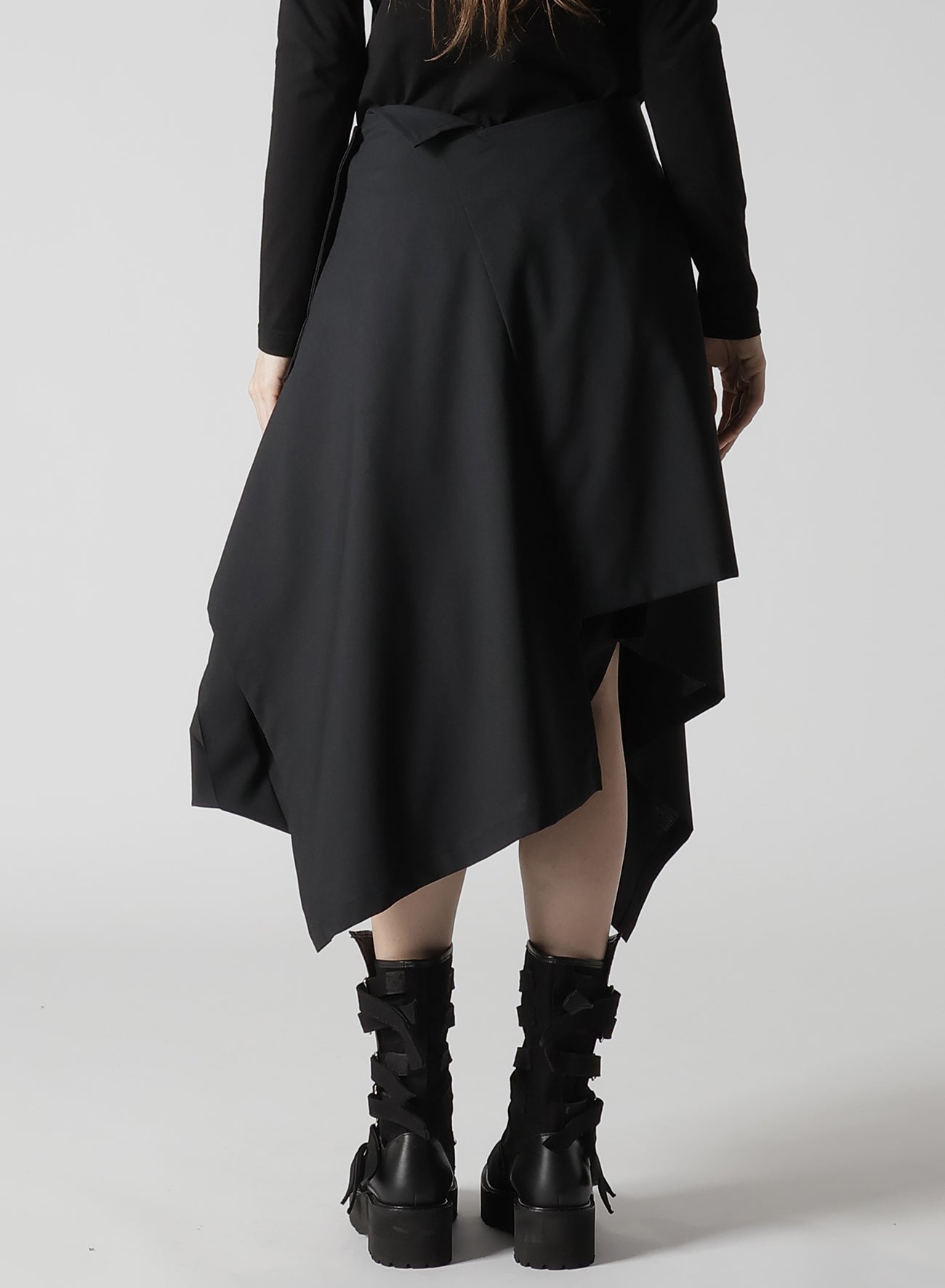 TROPICAL PLEATS CONBINATION SKIRT