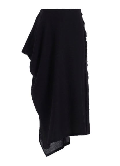 WOOL VIYELLA PUFF SKIRT