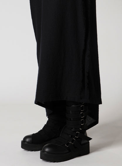 WOOL VIYELLA PUFF SKIRT
