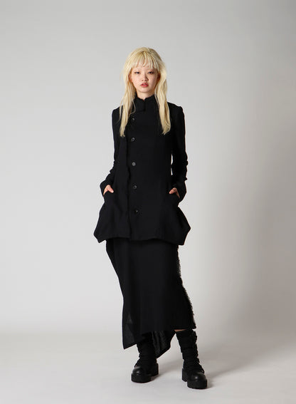 WOOL VIYELLA PUFF SKIRT