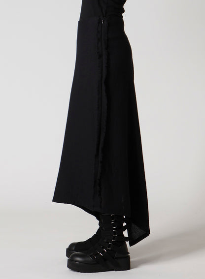 WOOL VIYELLA PUFF SKIRT
