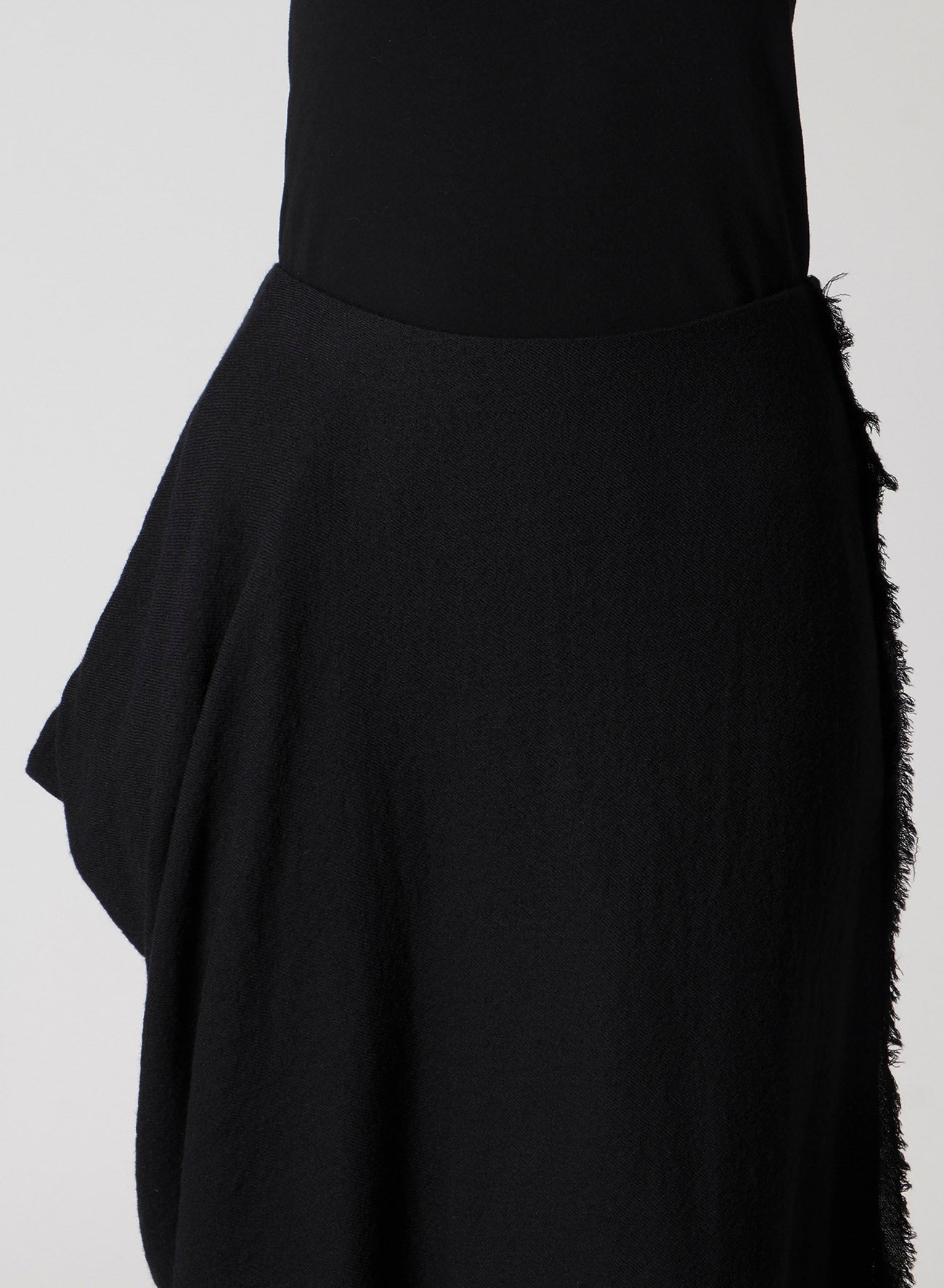 WOOL VIYELLA PUFF SKIRT