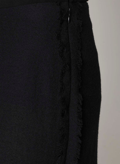 WOOL VIYELLA PUFF SKIRT