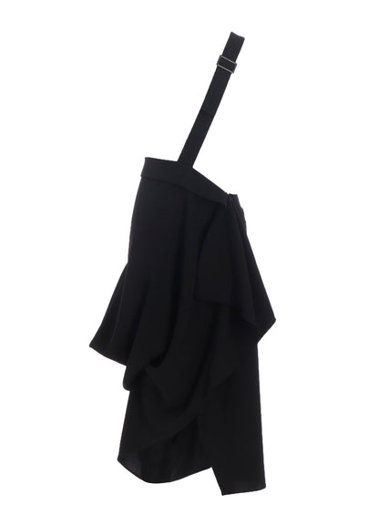 DOUBLE SATIN SQUARE SKIRT A