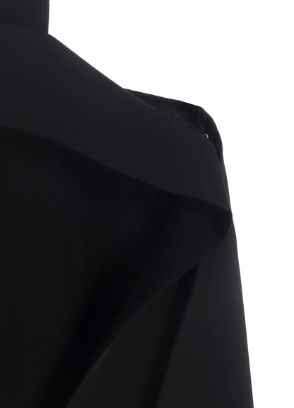 DOUBLE SATIN SQUARE SKIRT A