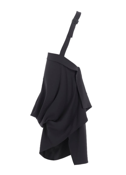 DOUBLE SATIN SQUARE SKIRT B