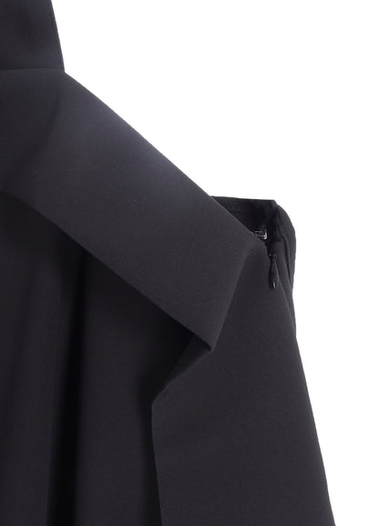 DOUBLE SATIN SQUARE SKIRT B