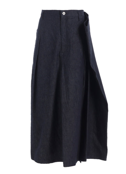 8oz DENIM SIDE DROP SKIRT