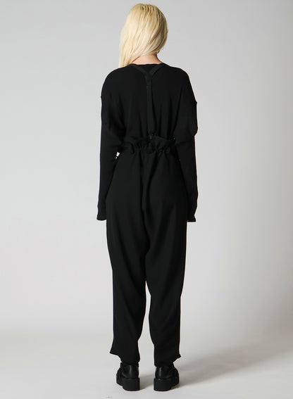 FRILLED JACQUARD PUFF CARDIGAN