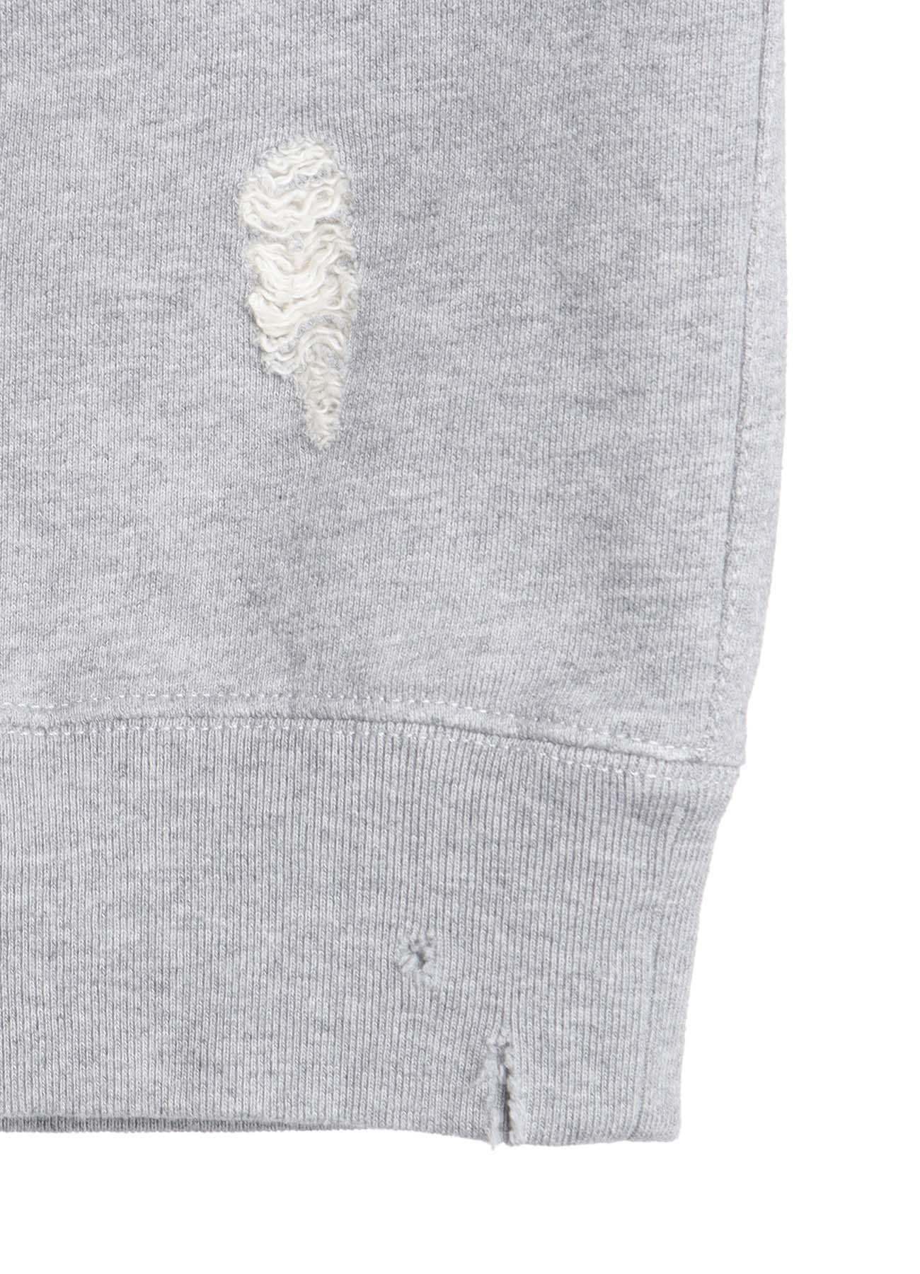 DAMAGED SWEATSHIRT