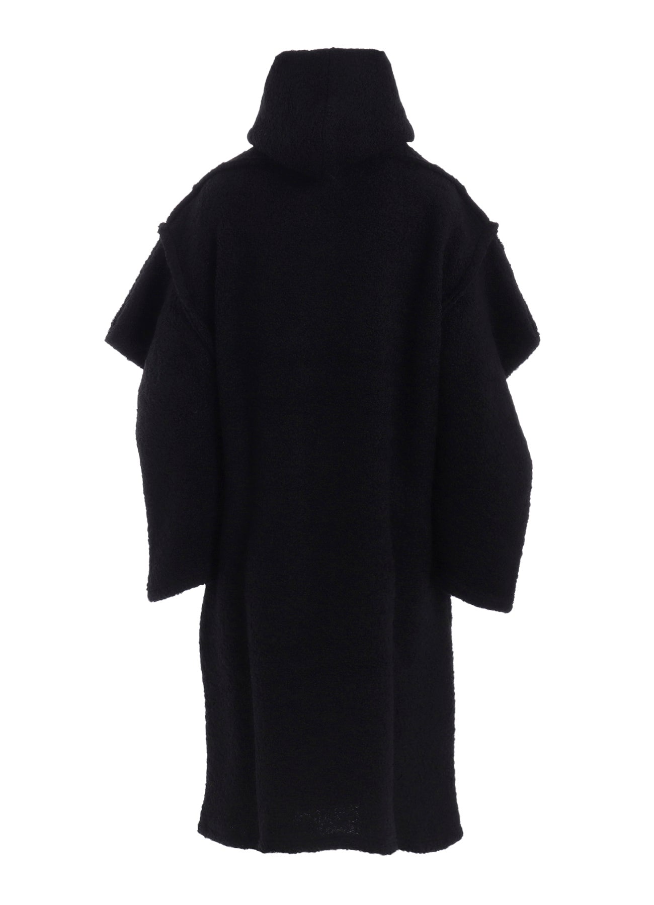 LOOP INLAY SLEEVE PUFF LONG JACKET