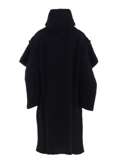 LOOP INLAY SLEEVE PUFF LONG JACKET
