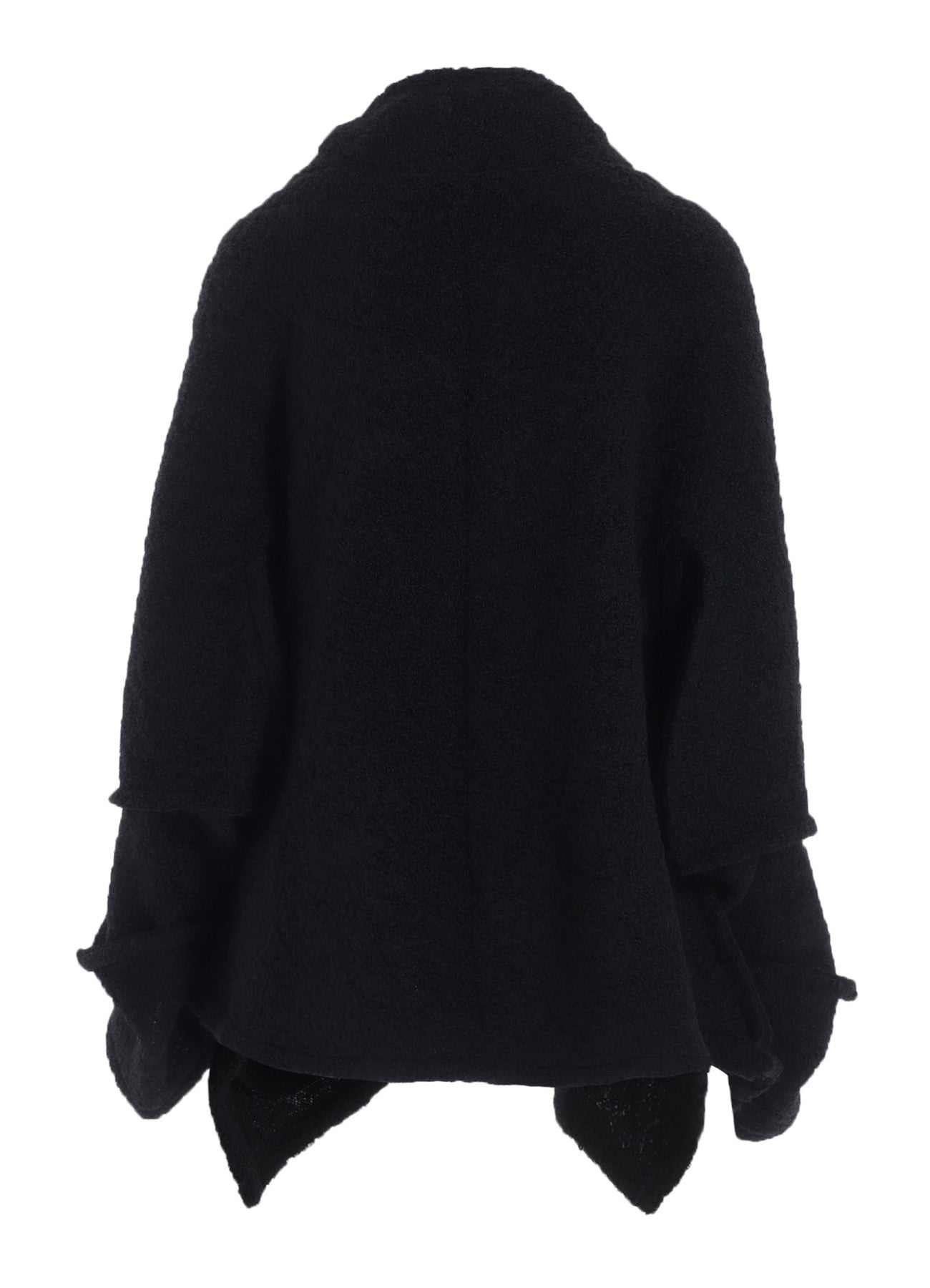 LOOP INLAY FRILLED COLLAR JACKET