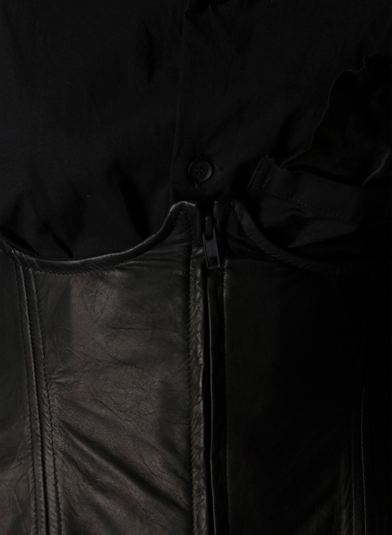 TIED WINKLE LEATHER BISTIER