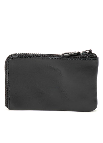 MATTE OIL LEATHER MINI WALLET