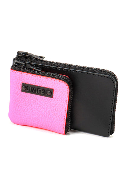 DOUBLE NEON KIP SKIN MINI WALLET