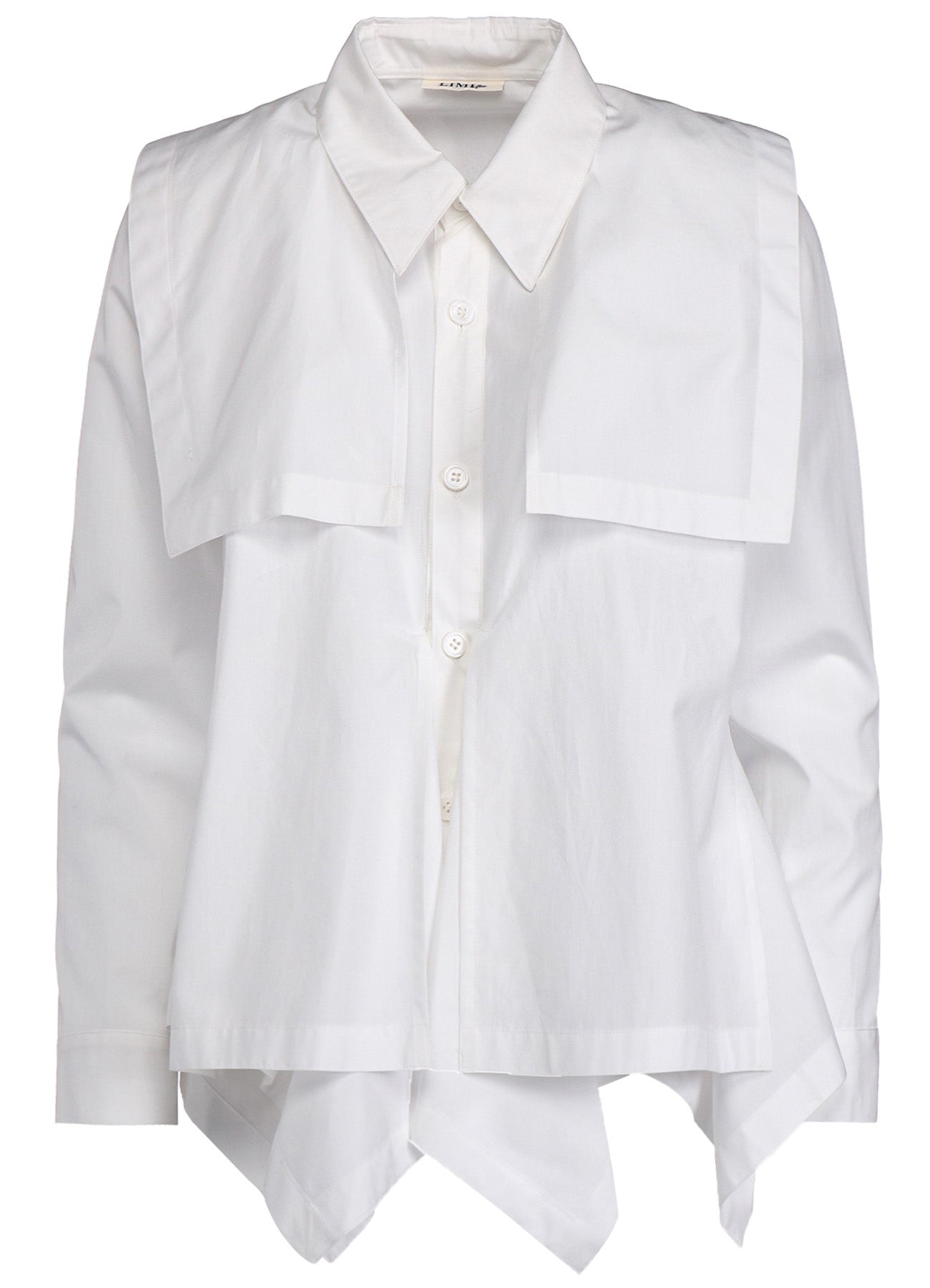 100/2 BROAD COTTON SQUARE HEM LINE SHIRT