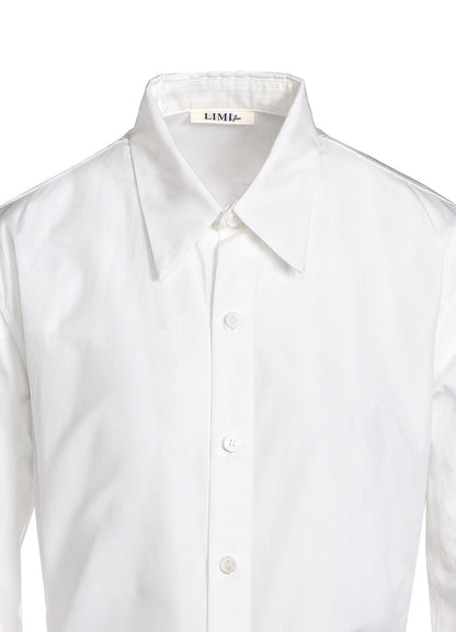 100/2 BROAD COTTON GATHERED SHIRT