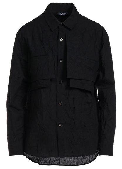 WASHER TYPEWRITER RAIN COAT LIKE SHIRT