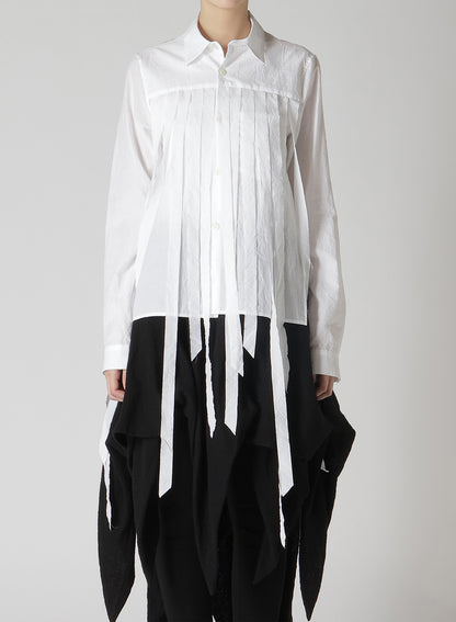 WASHER TYPEWRITER FRINGE SHIRT