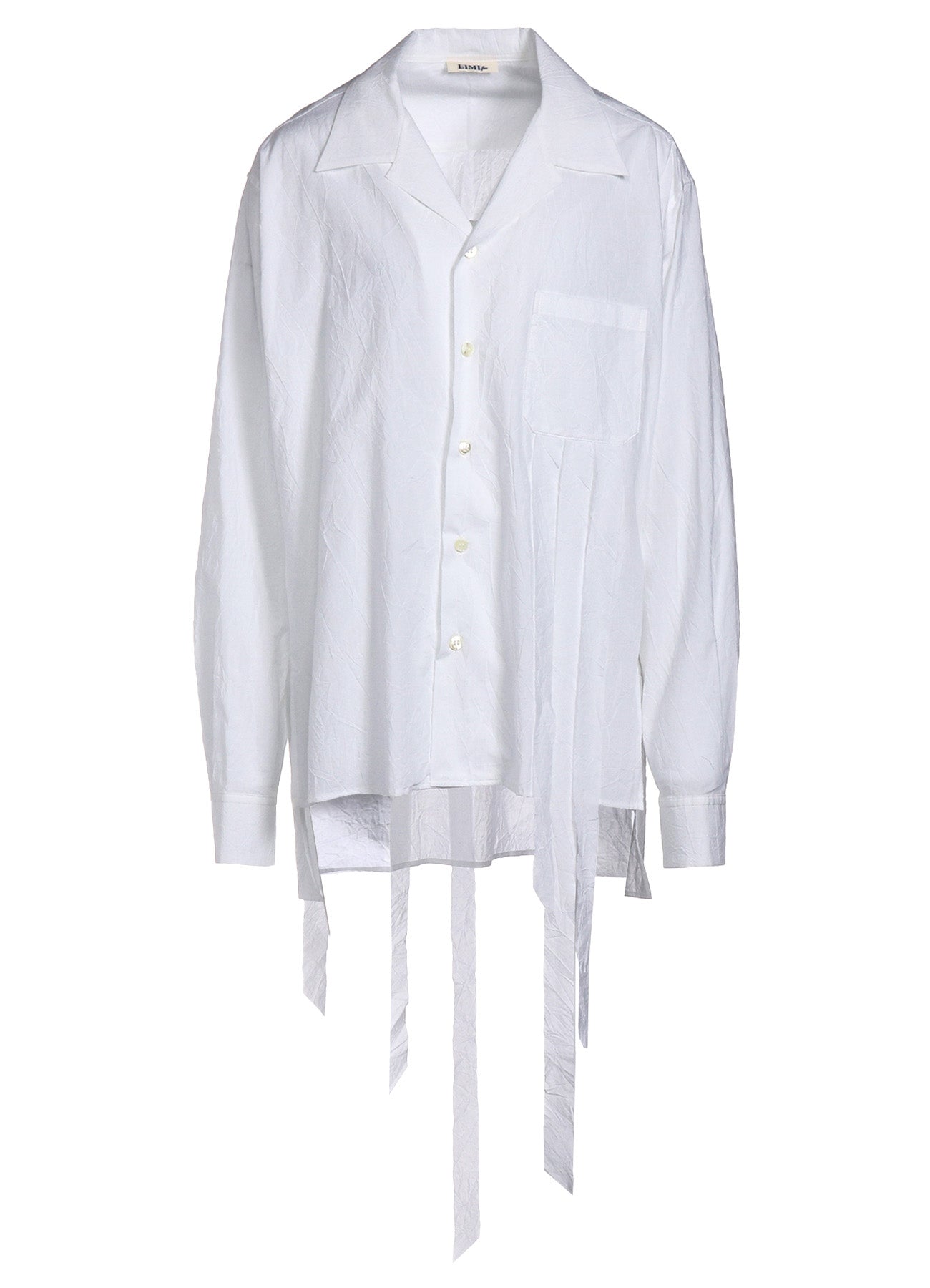 WASHER TYPEWRITER FRINGE SHIRT