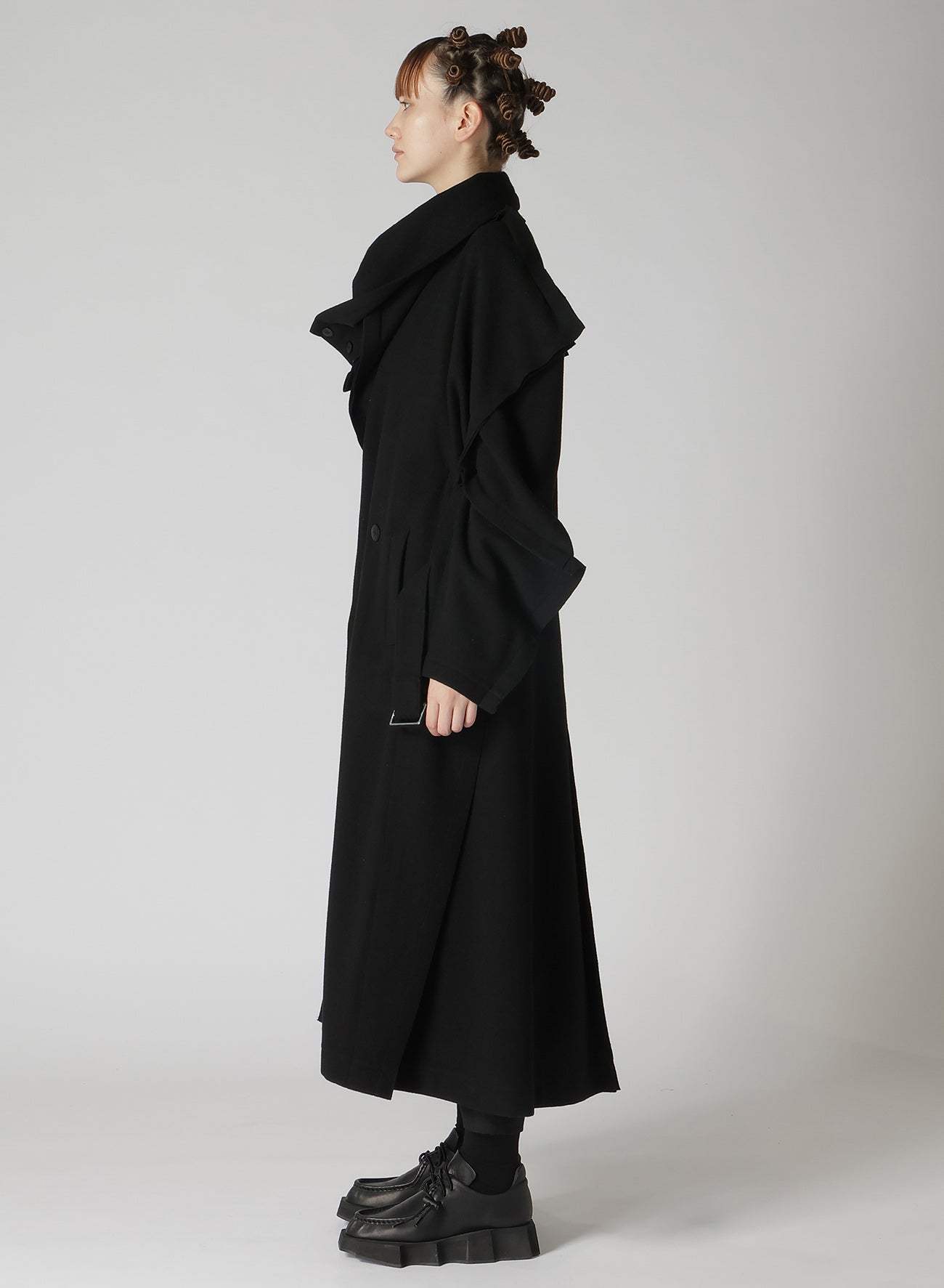 WOOL MOSSERBOX COAT