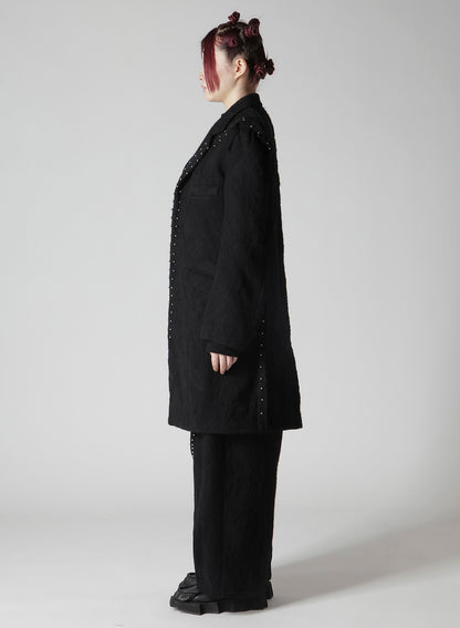 SKEIN NEEDLE TAILORED COAT