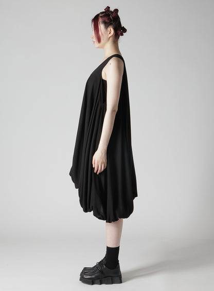 POPLIN BALLOON DRESS