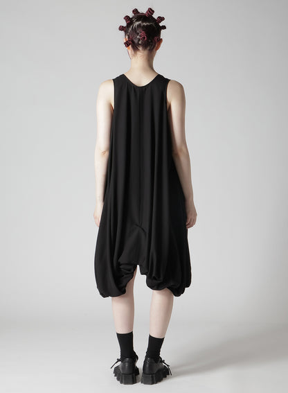 POPLIN BALLOON DRESS