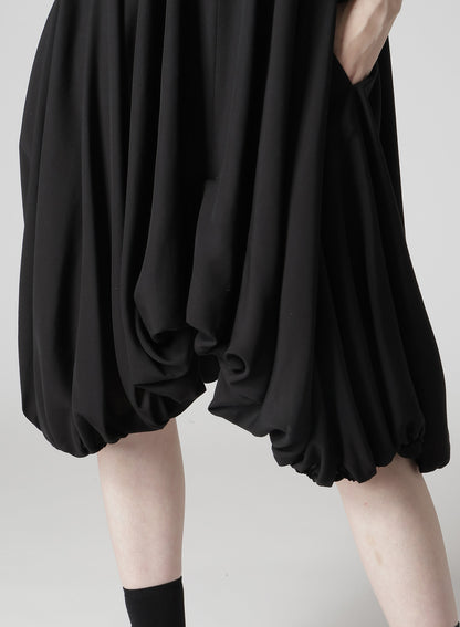 POPLIN BALLOON DRESS