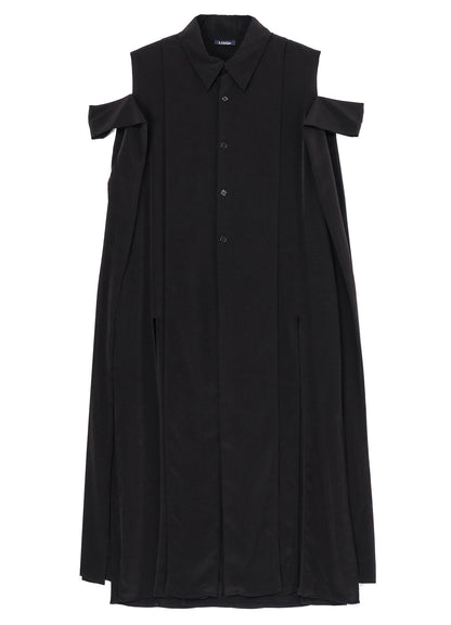 TRIACETATE DECIN SLIT DRESS