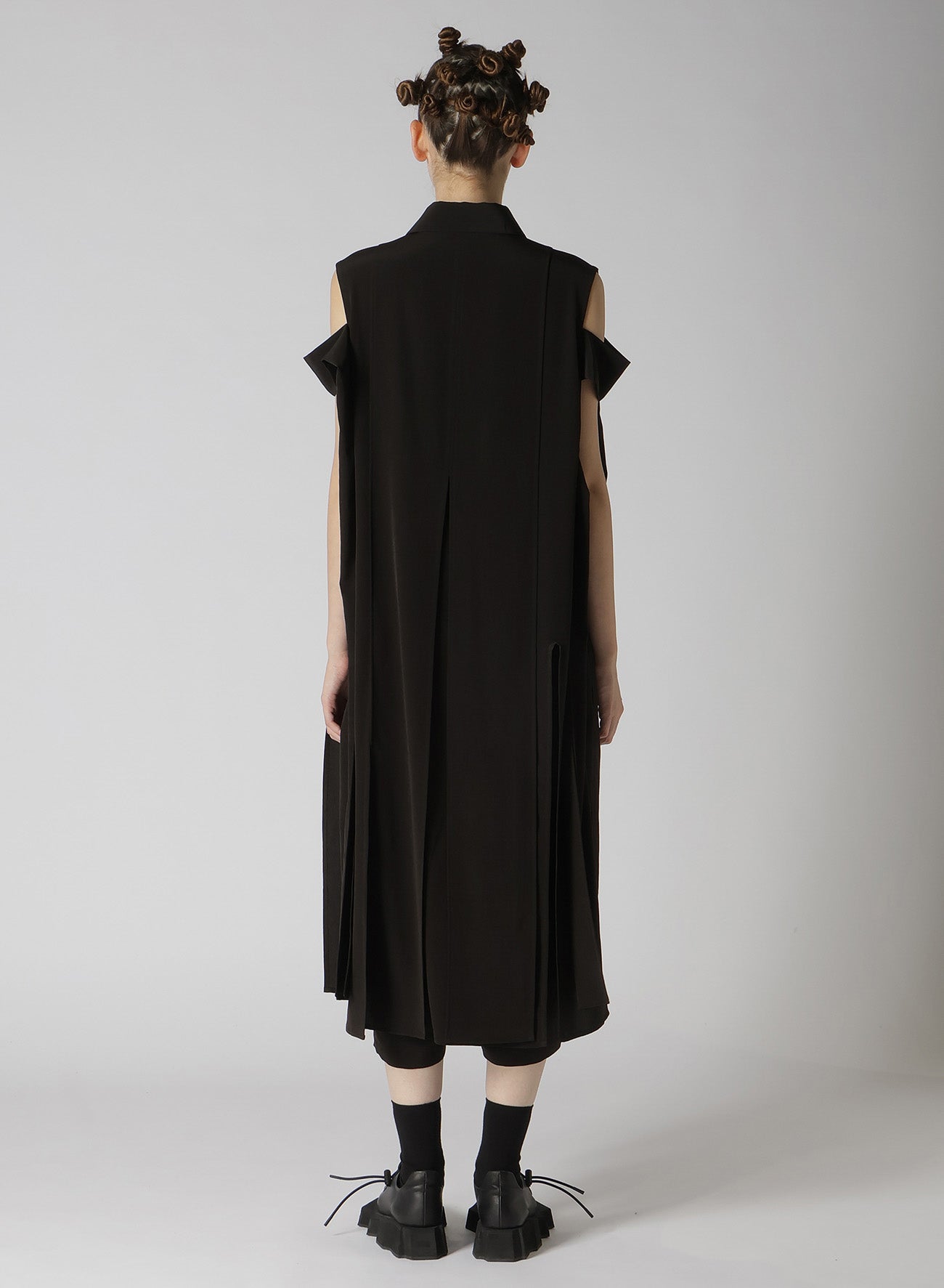 TRIACETATE DECIN SLIT DRESS