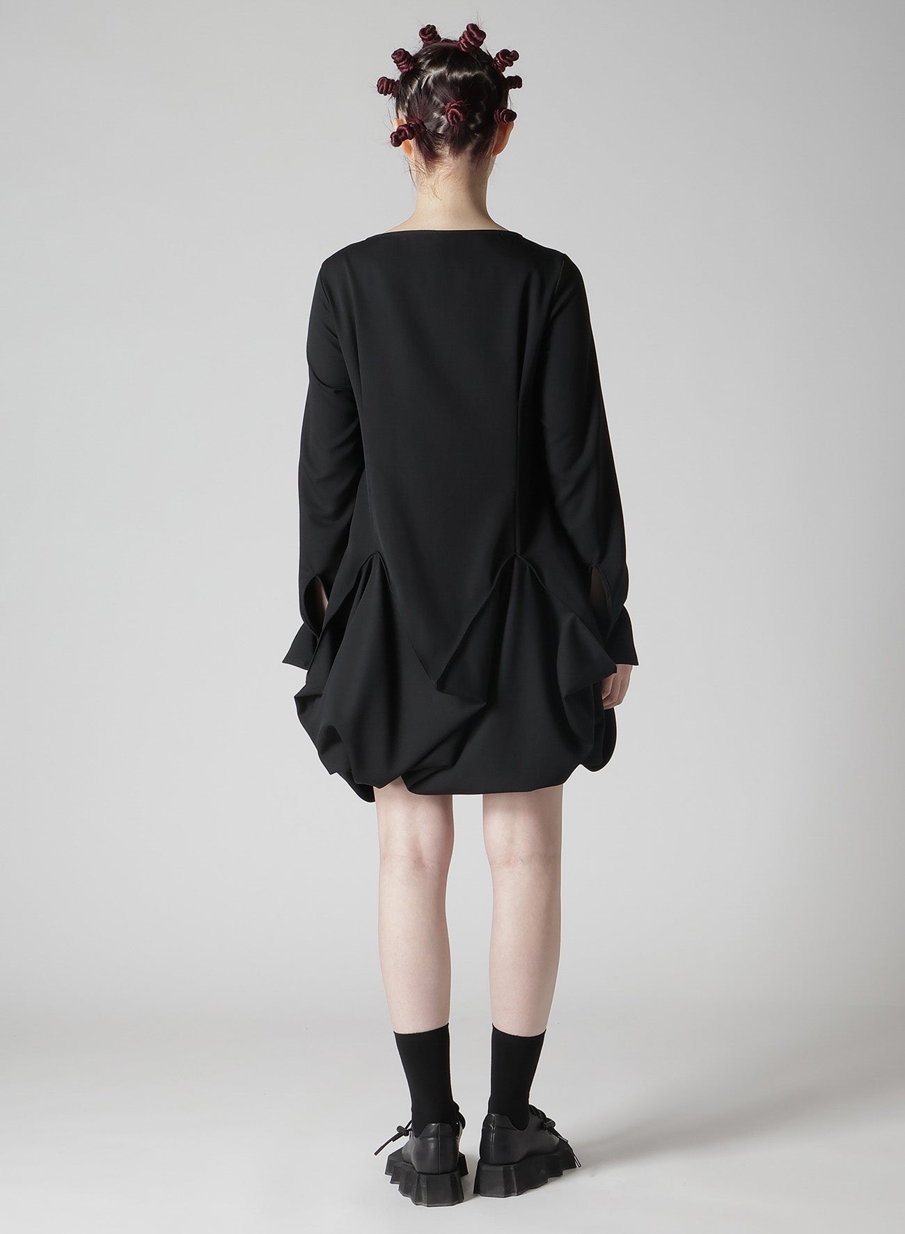 WOOL GABARDINE BOX DRESS