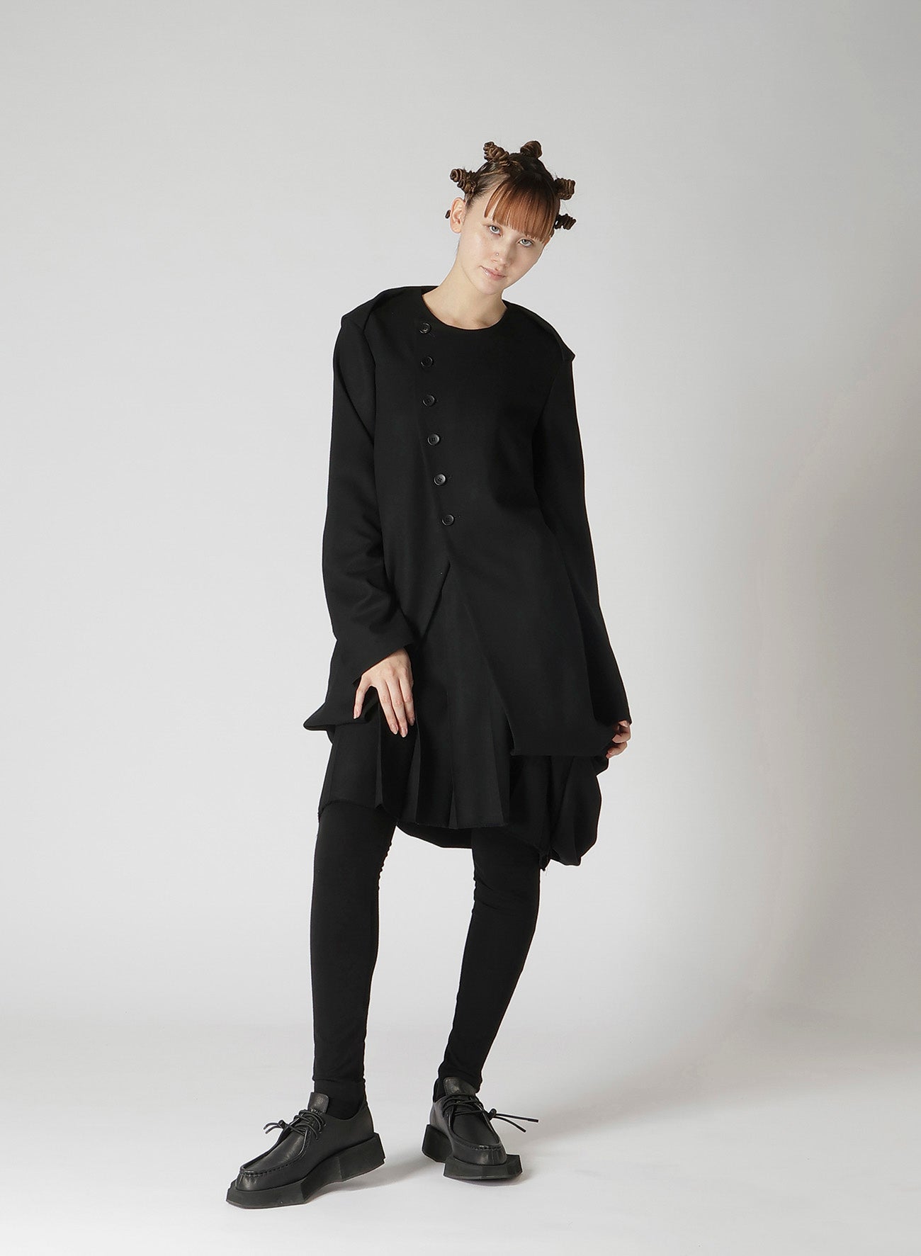 MILLING SERGE SAILOR COLLAR DRESS