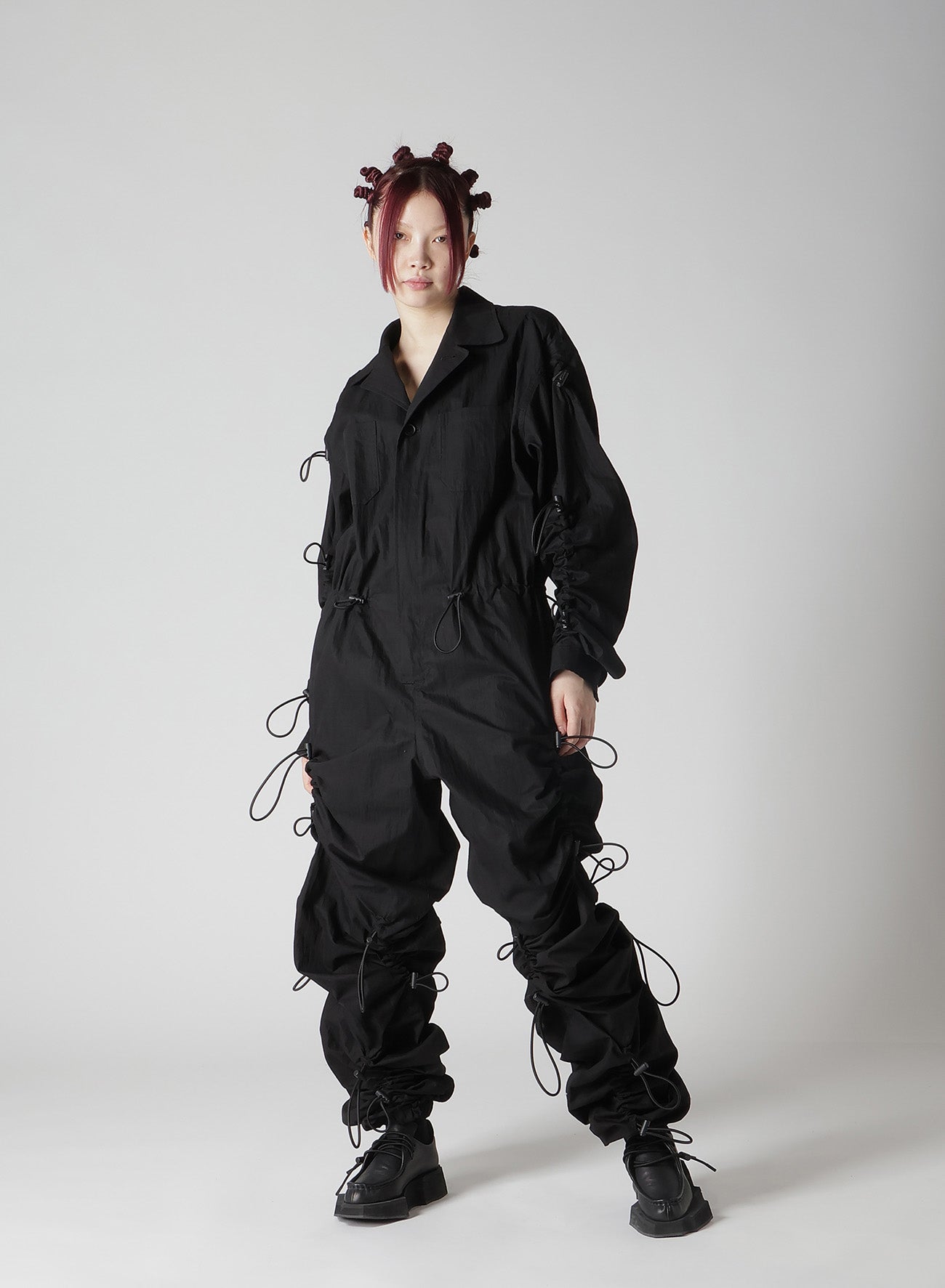 WEATHER LOOSE ELASTIC OVERALL