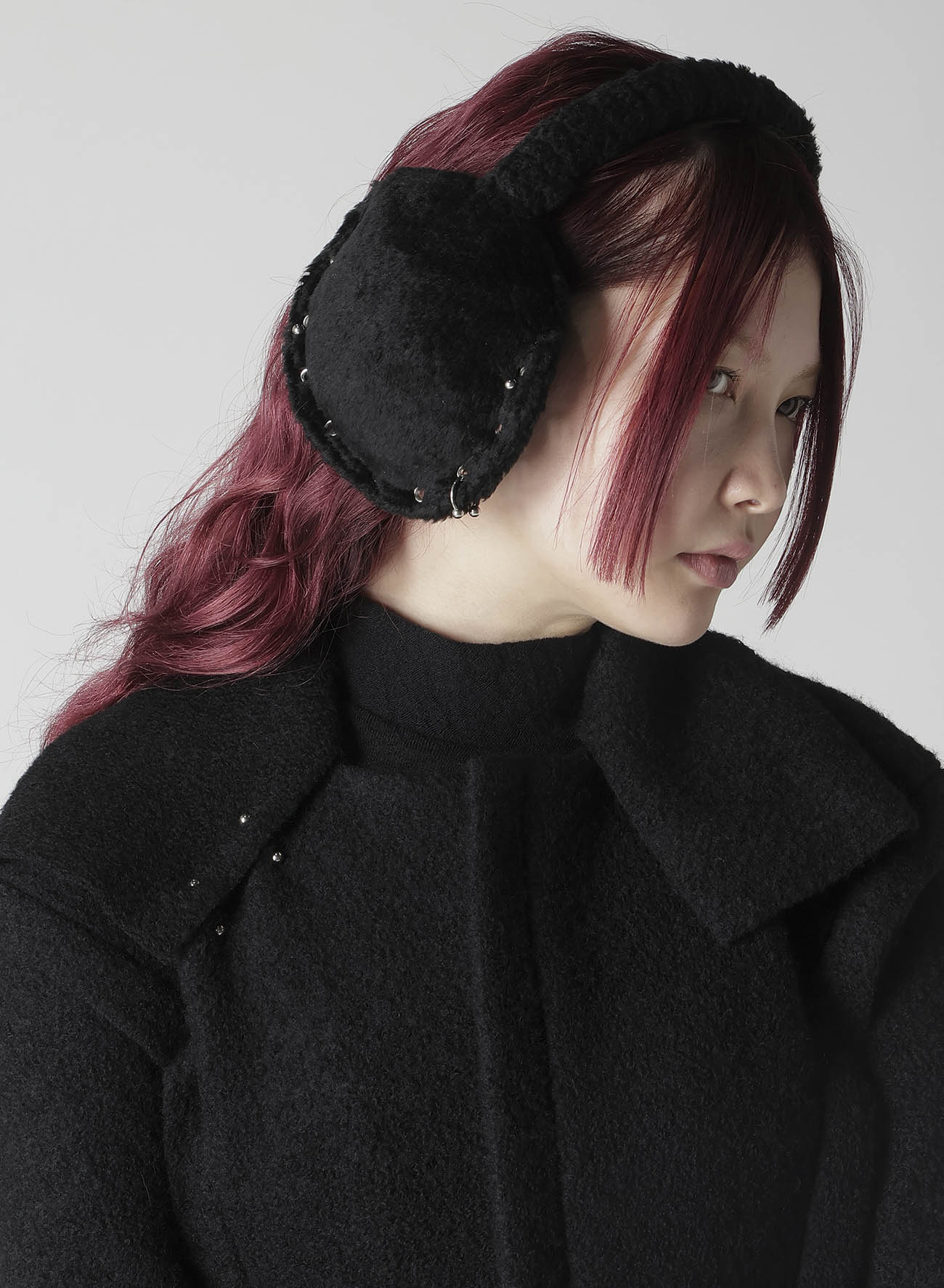 HIGH DENSITY BOA PIERCED EARMUFF