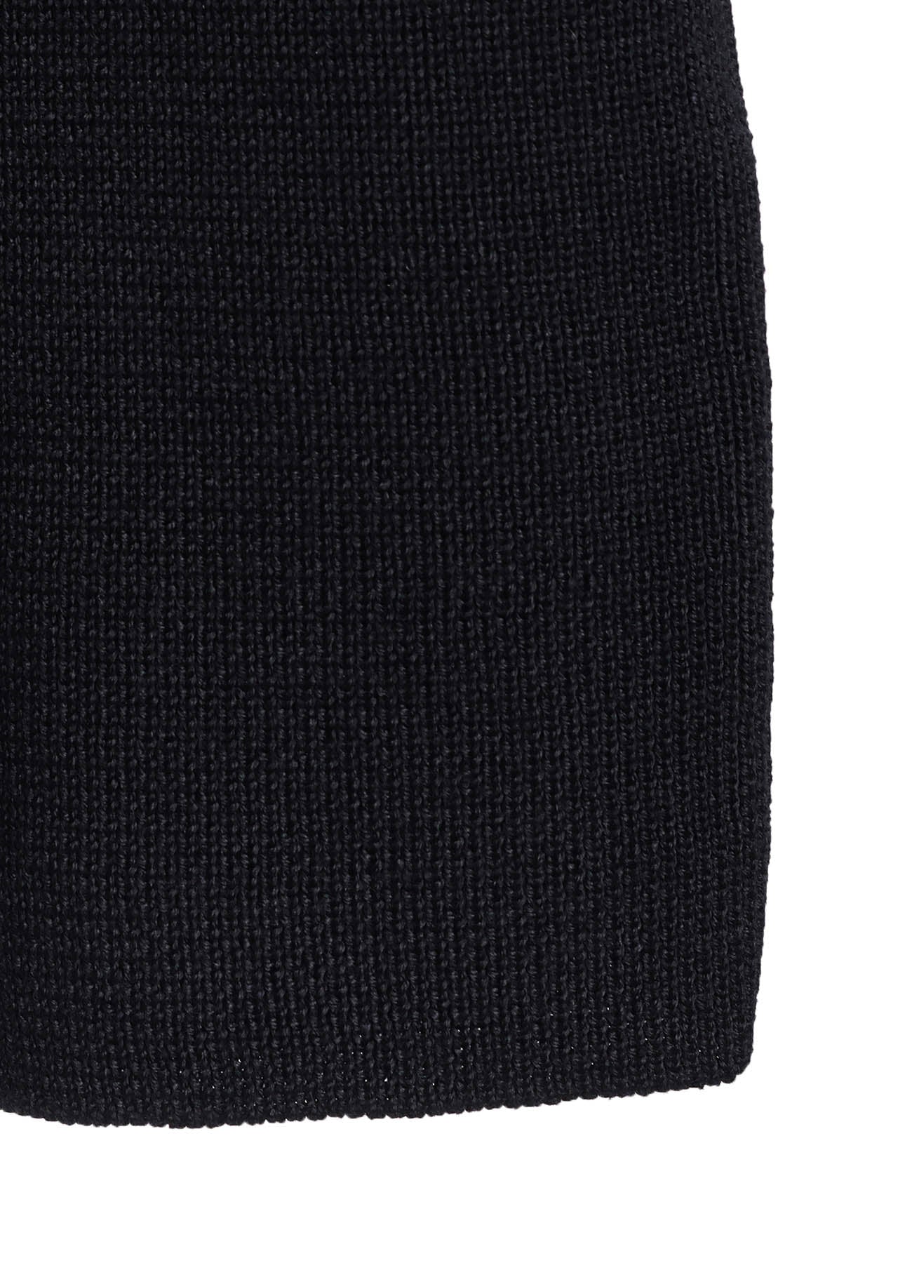 STANDARD WOOL WOSHABLE PLAIN STITCH SIDE TUETLE SHORT TURTLE KNITWEAR