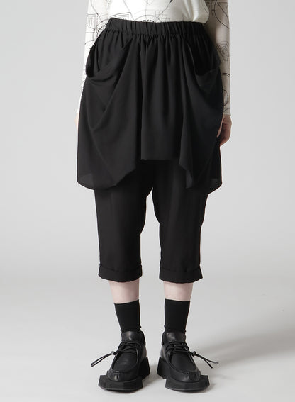 POPLIN SKIRT PANTS