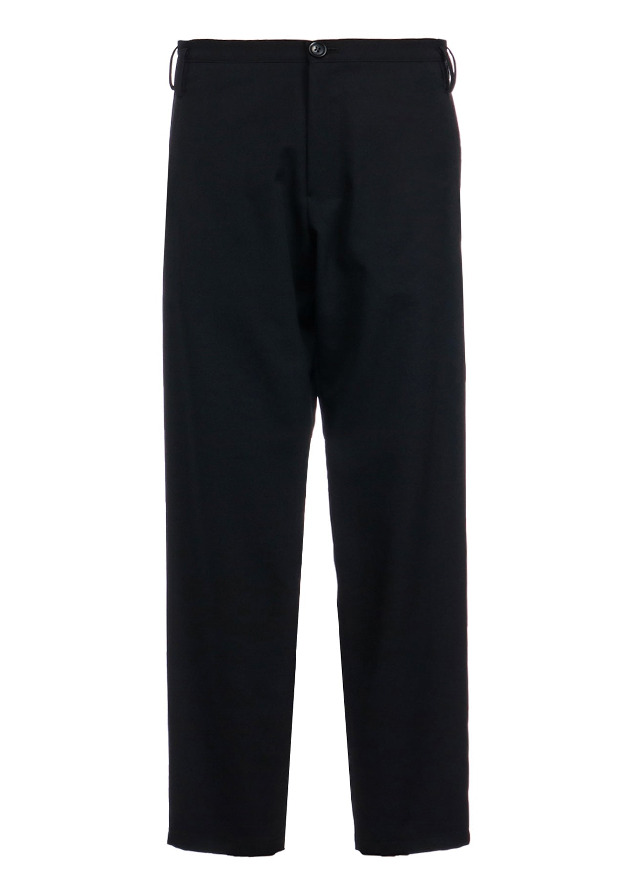 WOOL GABARDINE STRAIGHT PANTS