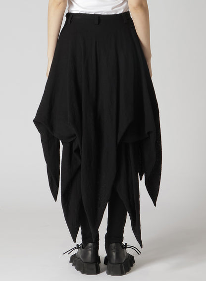 GAUZE THORN SKIRT