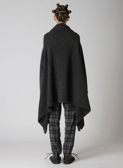 SHEEP PILE LONG JERSEY COAT