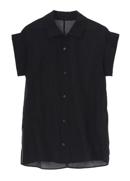 CHIFFON DRAPE SHIRT