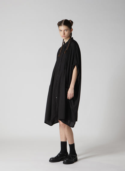 【12/13 10:00(JST) Release】POPLIN PINTUCK DRESS