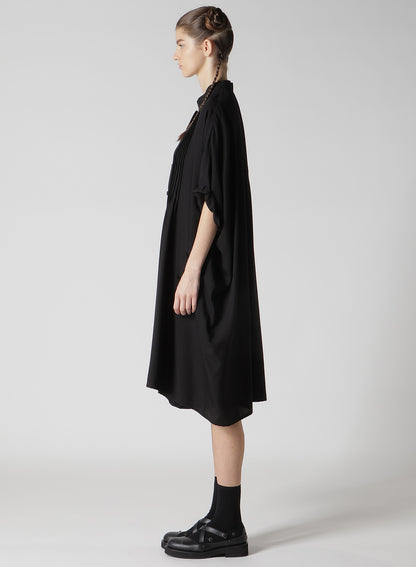 【12/13 10:00(JST) Release】POPLIN PINTUCK DRESS