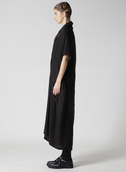 【12/13 10:00(JST) Release】POPLIN KIMONO DRESS