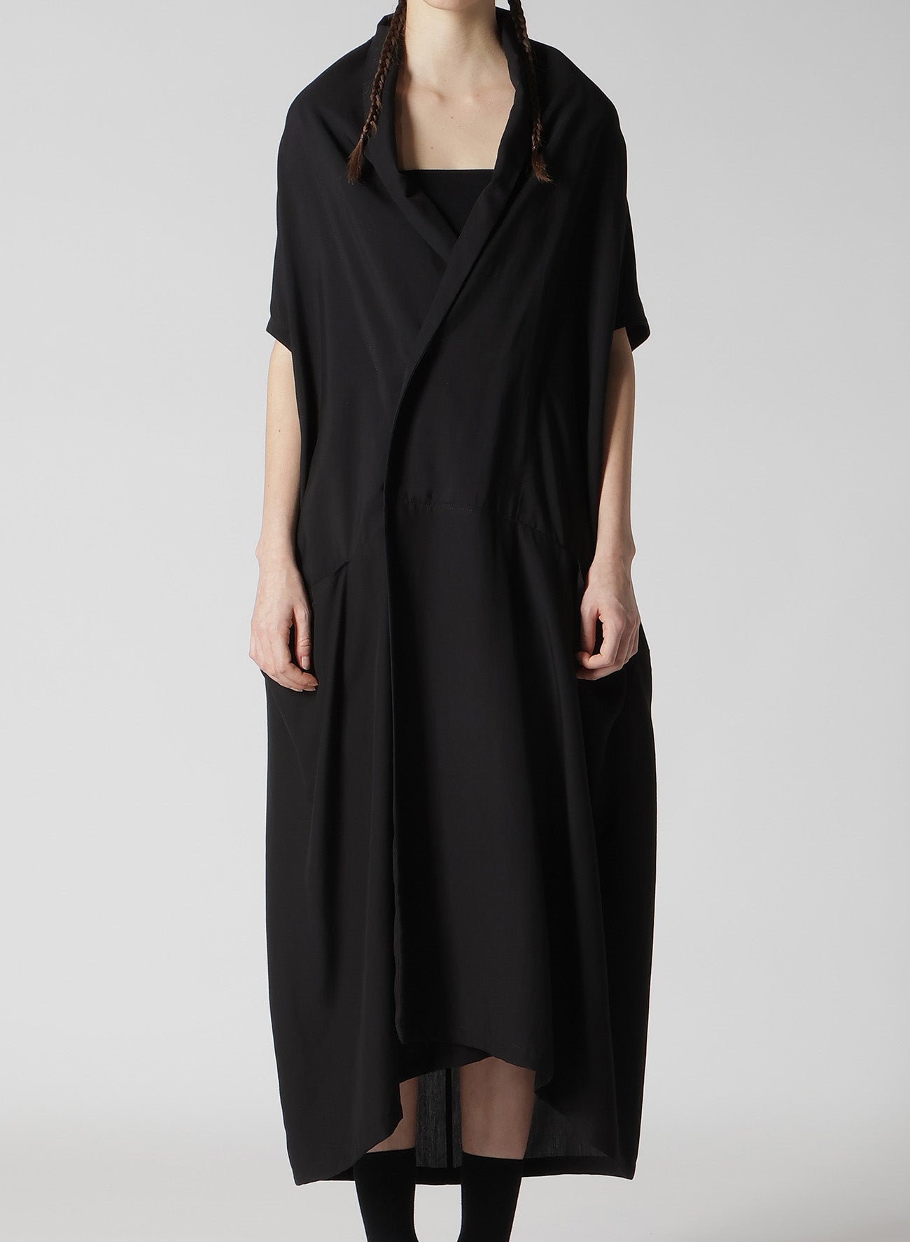 【12/13 10:00(JST) Release】POPLIN KIMONO DRESS