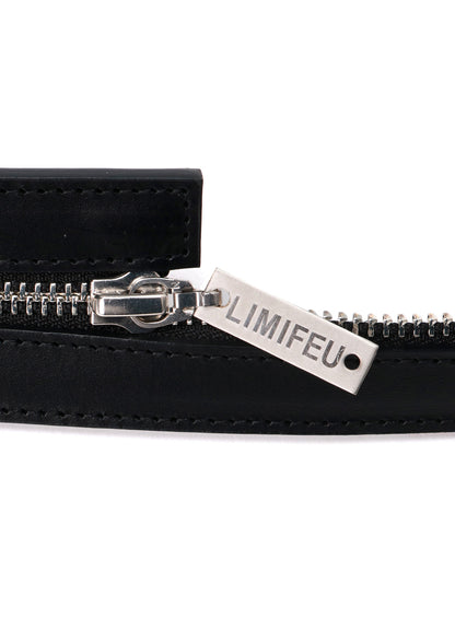 【12/13 10:00(JST) Release】MAT OIL LEATHER ZIP OPEN BELT