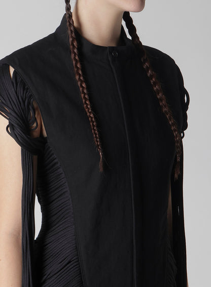 POPLIN STRING JACKET