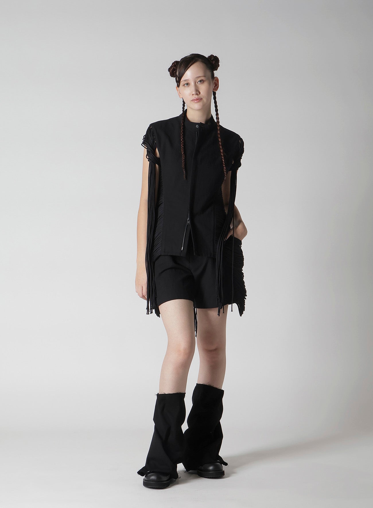 POPLIN STRING SHORT PANTS