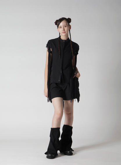 POPLIN STRING SHORT PANTS